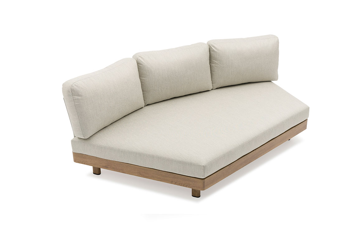 LOUNGE left hand three-seater sofa